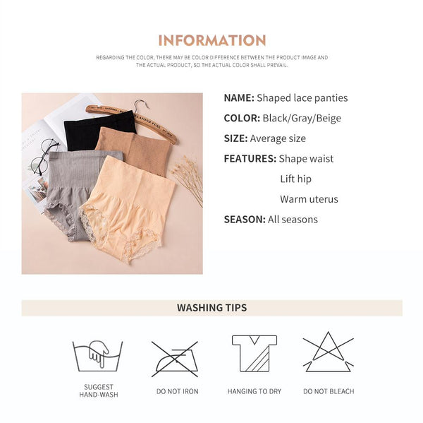 [MPFA00018] MEIPENG Fashion Women High Waist Belly Pants Shaping Shaper Shorts Postpartum Underwear