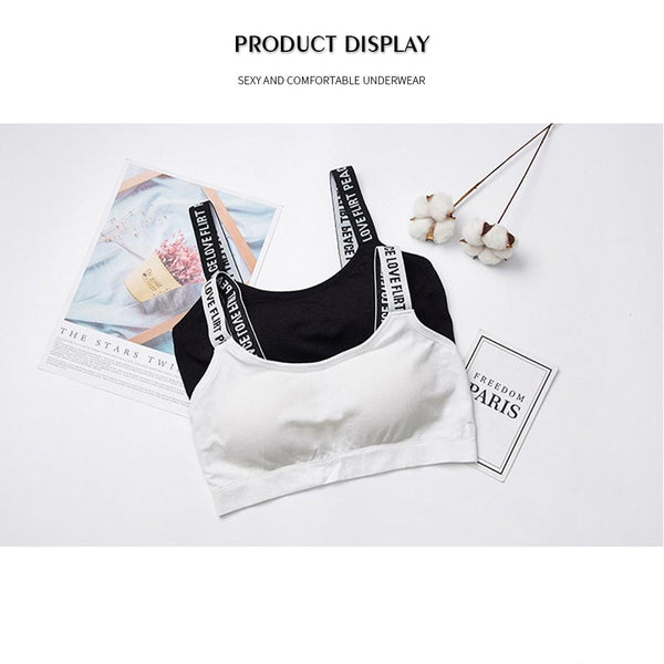 [MPFA00023] MEIPENG Ladies Yoga Sports Bra Crop Top Women Sports Support Padded Vest Crop Top Gym