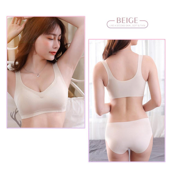 [MPFA00024] MEIPENG Breezies Seamless Comfort Wire free Bra