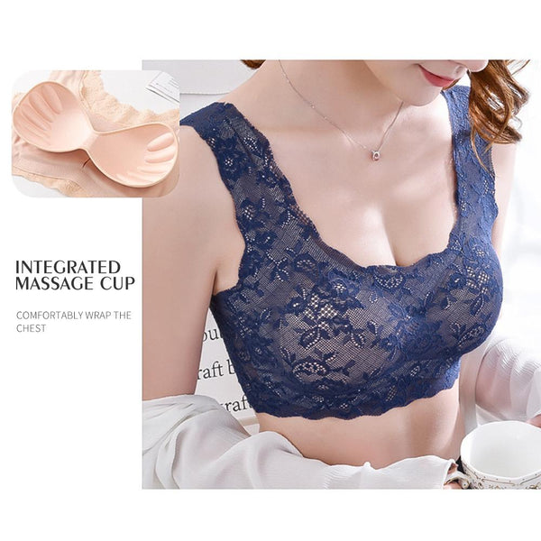 [MPFA00027] MEPENG Ladies Lace Bralette Sexy Women Crop Top Unlined Soft Bra Top Lingerie Underwear