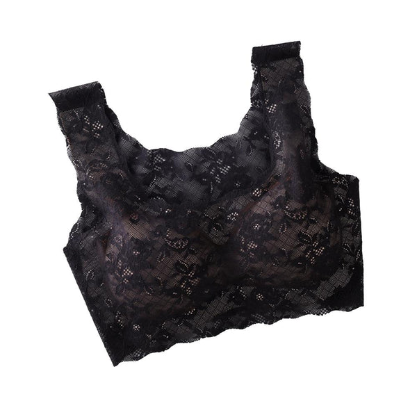 [MPFA00027] MEPENG Ladies Lace Bralette Sexy Women Crop Top Unlined Soft Bra Top Lingerie Underwear