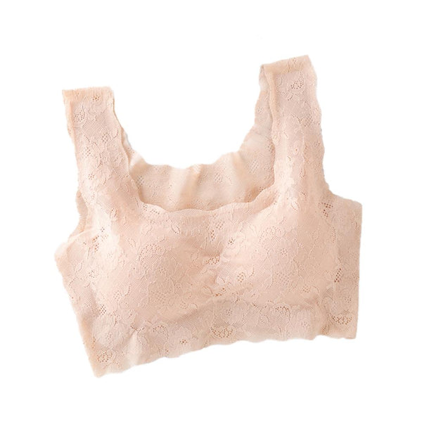 [MPFA00027] MEPENG Ladies Lace Bralette Sexy Women Crop Top Unlined Soft Bra Top Lingerie Underwear