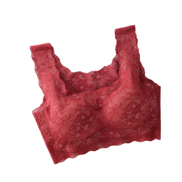 [MPFA00027] MEPENG Ladies Lace Bralette Sexy Women Crop Top Unlined Soft Bra Top Lingerie Underwear