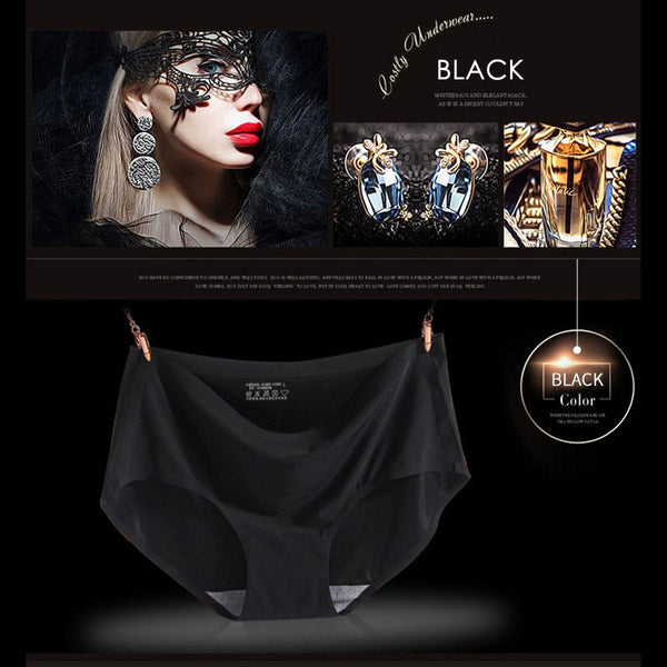 [MPFA00029] MEIPENG Ice silk seamless panties feminine waist plus size women's briefs summer new style