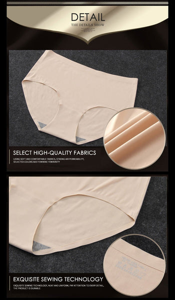 [MPFA00029] MEIPENG Ice silk seamless panties feminine waist plus size women's briefs summer new style