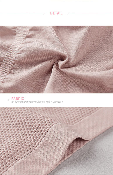 [MPFA00030] MEIPENG Explosive mid-waist warm palace honeycomb panties women's cotton crotch, abdomen, buttocks, honeycomb seamless women's briefs