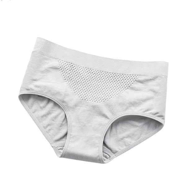 [MPFA00030] MEIPENG Explosive mid-waist warm palace honeycomb panties women's cotton crotch, abdomen, buttocks, honeycomb seamless women's briefs