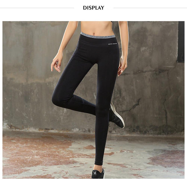 [MPFA00031] MEIPENG New autumn/winter tights with small trousers and high elastic sports trousers women's color matching running yoga fitness trousers casual pants