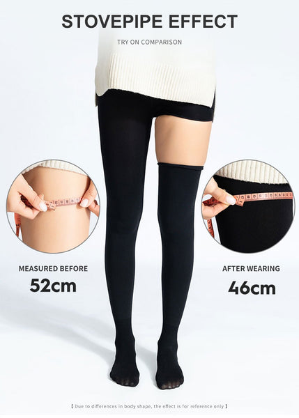 [MPFA00032] MEIPENG thick Stovepipe pressure pants with no velvet and anti-pilling abdomen and hip lift
