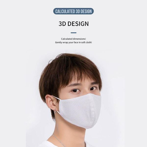 [MPHA00001] MEIPENG Ice Silk Face Mask for Men and Women in Summer Sunscreen UV Proof Breathable Mask