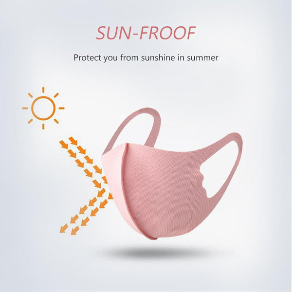 [MPHA00005] MEIPENG 3D Fit Unise Kids Ice Silk Cotton Mask Safety Cotton Breathable Washable Anti Fog Reusable Face Mouth Mask