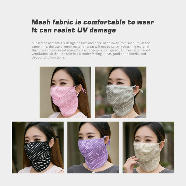 [MPHA00006] MEIPENG Women's UV Layered Mask-Sun Protective--2020 Korean Style summer Mask