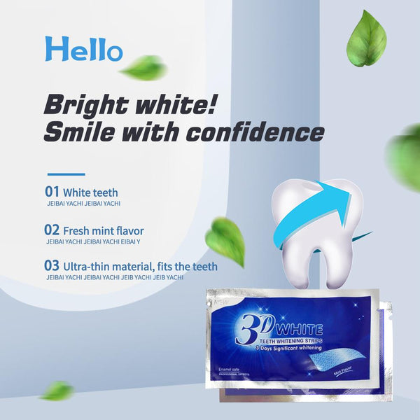 [MPHA00008] MEIPENG Oral Care Hot Sale 3D Upgrade Dental Paste with single peice