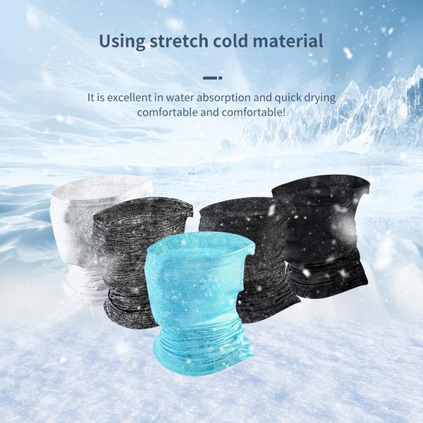 [MPHA00010] MEIPENG ice silk magic turban for men and women ice towel face mask bib summer outdoor sunscreen face towel collar riding equipment