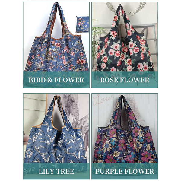 [MPHA00011] MEIPENG Large STYLISH Nylon Foldable Reusable Grocery Shopping Bag