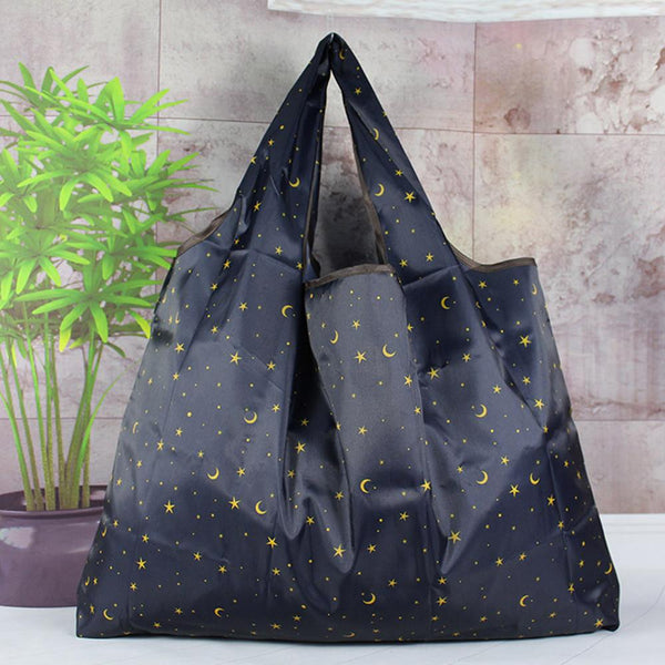 [MPHA00011] MEIPENG Large STYLISH Nylon Foldable Reusable Grocery Shopping Bag