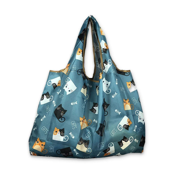 [MPHA00011] MEIPENG Large STYLISH Nylon Foldable Reusable Grocery Shopping Bag