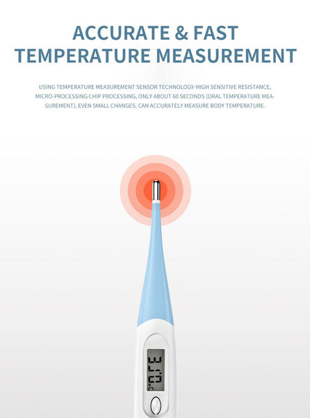 【MPHA00019】MEIPENG Thermometer soft head for children's armpit electronic oral thermometer