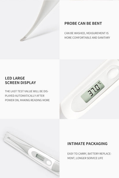 【MPHA00019】MEIPENG Thermometer soft head for children's armpit electronic oral thermometer