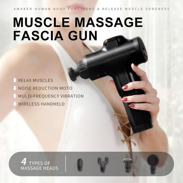 【MPHA00020】MEIPENG Charged electric massage gun muscle relaxation massager portable fitness equipment fascia gun