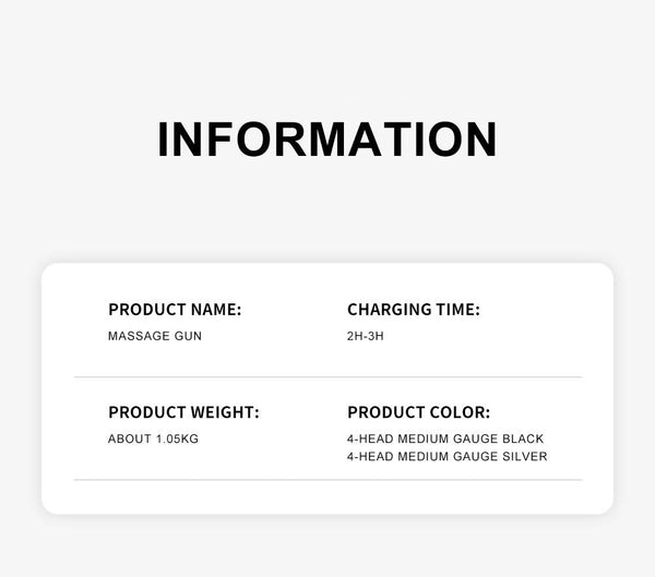 【MPHA00020】MEIPENG Charged electric massage gun muscle relaxation massager portable fitness equipment fascia gun