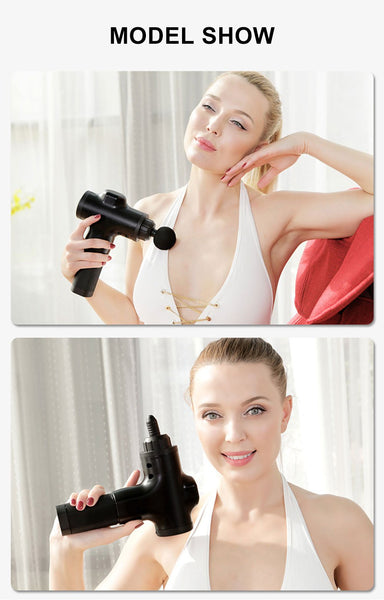 【MPHA00020】MEIPENG Charged electric massage gun muscle relaxation massager portable fitness equipment fascia gun