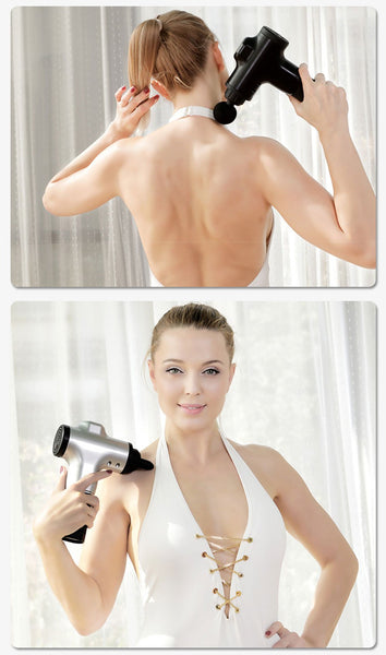 【MPHA00020】MEIPENG Charged electric massage gun muscle relaxation massager portable fitness equipment fascia gun