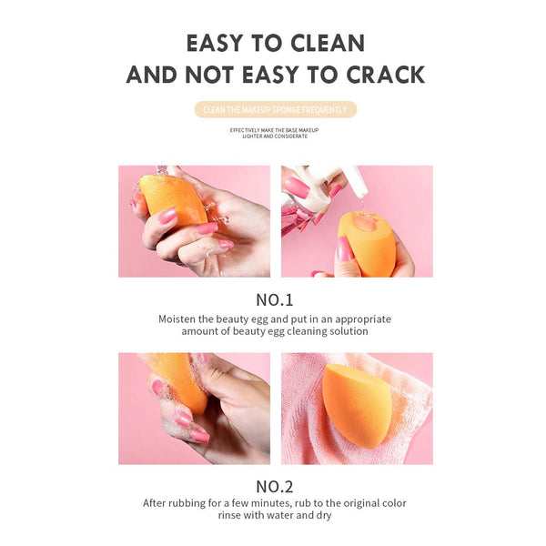 [MPTA00004]Beauty Makeup Sponge Egg Foundation Blender Wet & Dry Dual Use Powder Puff