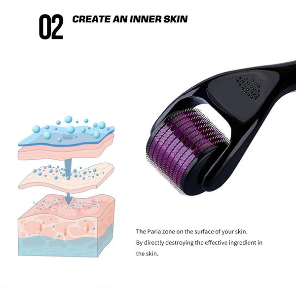 [MPTA00009]MEIPENG Micro Needle Roller Beauty Micro Needle Painless Micro Needle Roller Removing Acne, Whitening and Wrinkles
