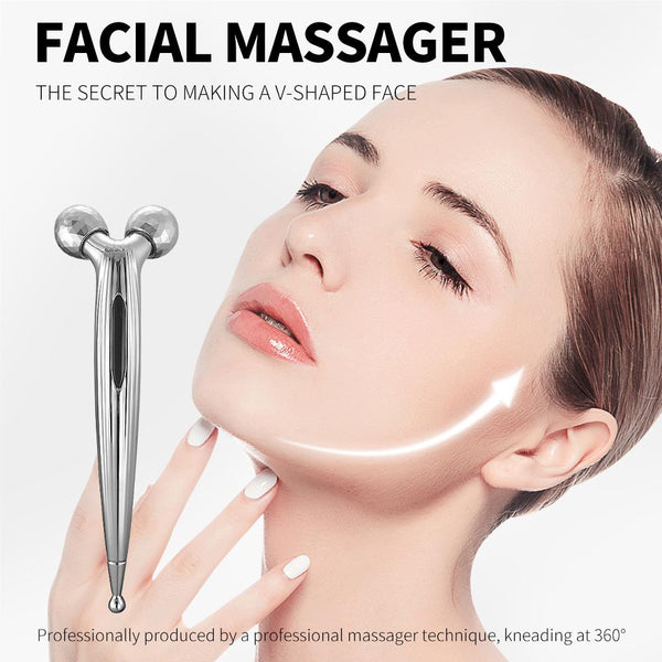 [MPTA00013]MEIPENG 3D Facial Roller  Massager V Face Lifting Massage Instrument Body Shaping Tool