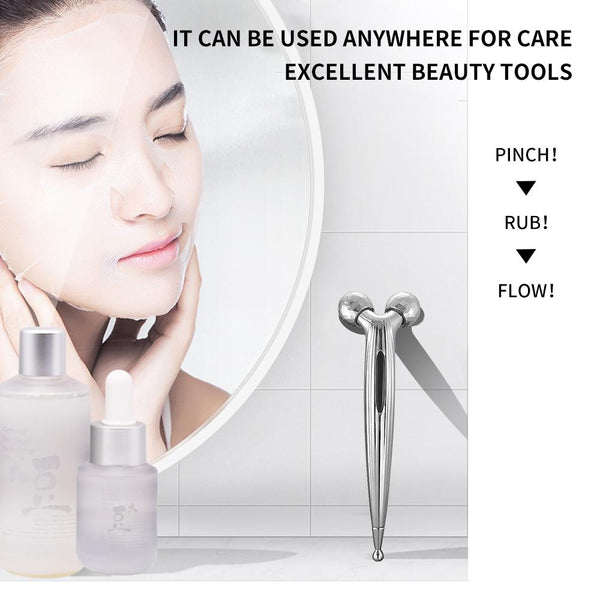 [MPTA00013]MEIPENG 3D Facial Roller  Massager V Face Lifting Massage Instrument Body Shaping Tool