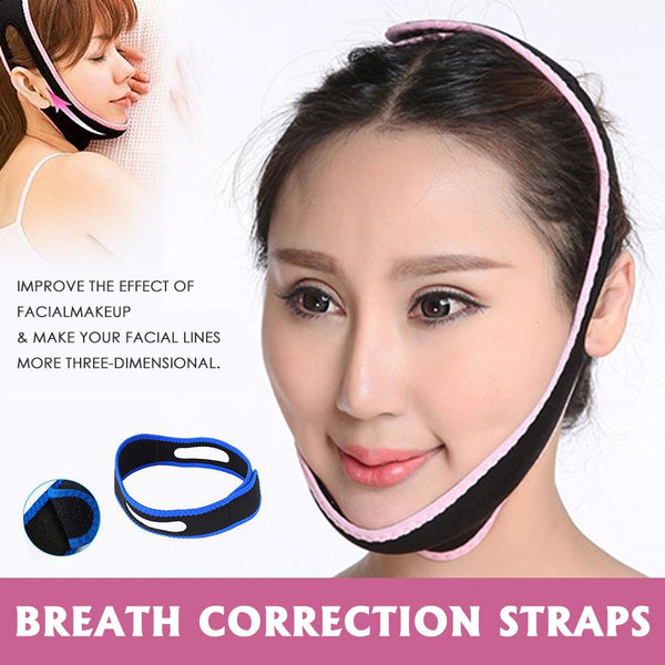 [MPTA00015]MEIPENG Anti Snore Aid Sleep Apnea  Stop Snoring Strap Belt Jaw Solution Chin Support