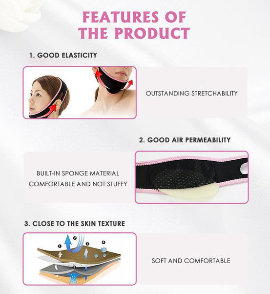 [MPTA00015]MEIPENG Anti Snore Aid Sleep Apnea  Stop Snoring Strap Belt Jaw Solution Chin Support