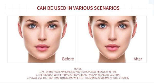 [MPTA00016]MEIPENG Face Lift Sticker V-Shape  Invisible Facial Tools Label Chin Adhesive Tape Makeup