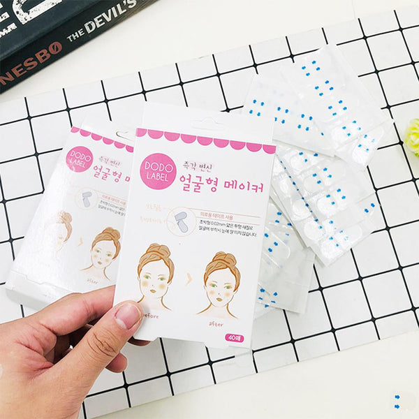 [MPTA00016]MEIPENG Face Lift Sticker V-Shape  Invisible Facial Tools Label Chin Adhesive Tape Makeup