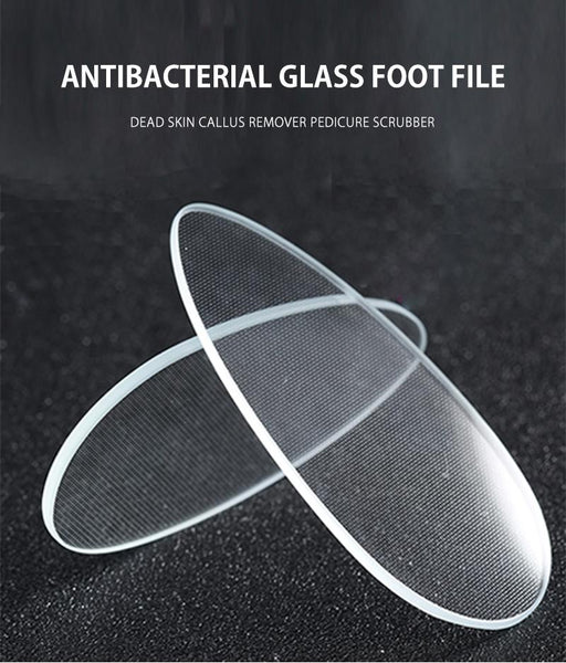 [MPTA00017]MEIPENG Antibacterial Glass Foot File Dead Skin Callus Remover Pedicure Scrubber