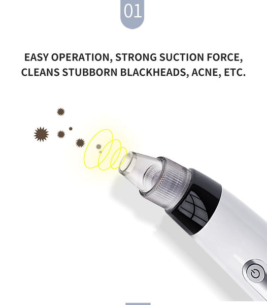 [MPTA00018] MEIPENG Explosions Color Blackhead Remover Electric Pore Cleaner Home Beauty Instrument
