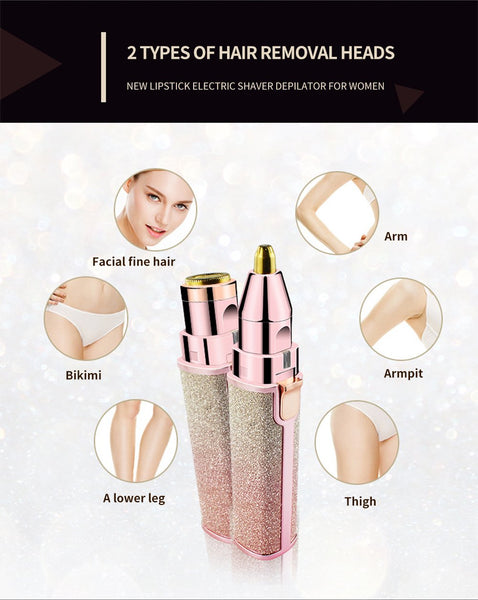 [MPTA00025] MEIPENG New lipstick electric shaver depilator for women