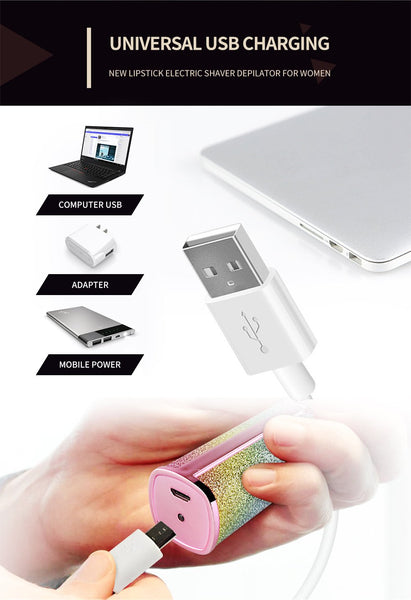 [MPTA00025] MEIPENG New lipstick electric shaver depilator for women