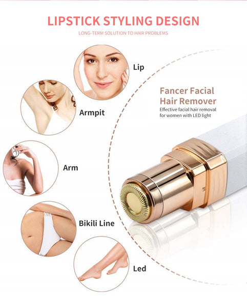 [MPTA00026] MEIPENG New lipstick shaver facial hair remover USB charging Mini shaver electric eyebrow shaver