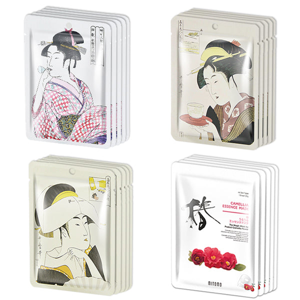 MITOMO Special Promotional Face Mask Sheets - pack of 20  LUCKY BOX set 02