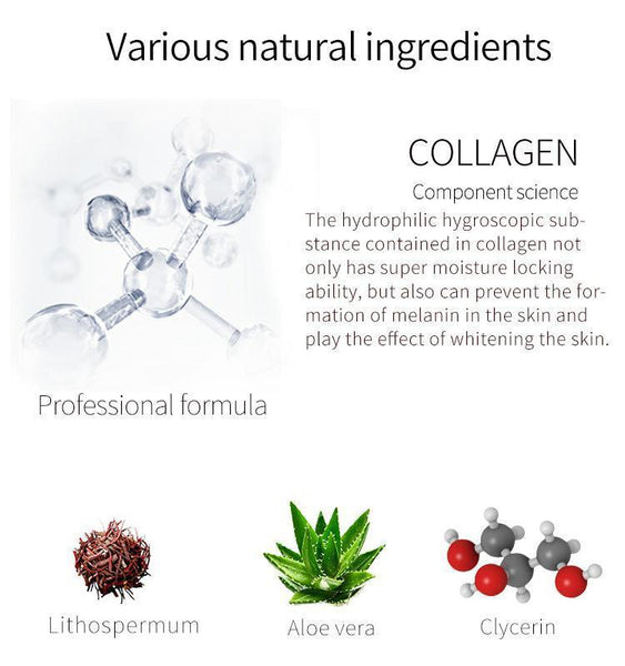 Mitomo Collagen + Lithospermum Facial Essence Mask JP002-A-2