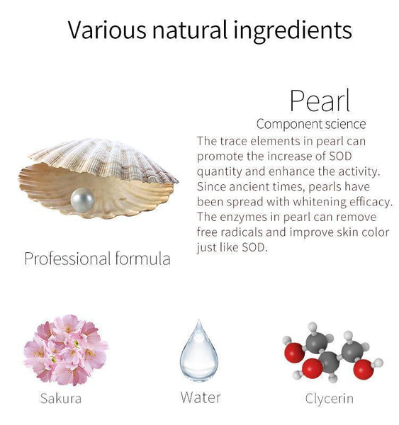 Mitomo Pearl + Cherry Blossom Facial Essence Mask JP004-A-3