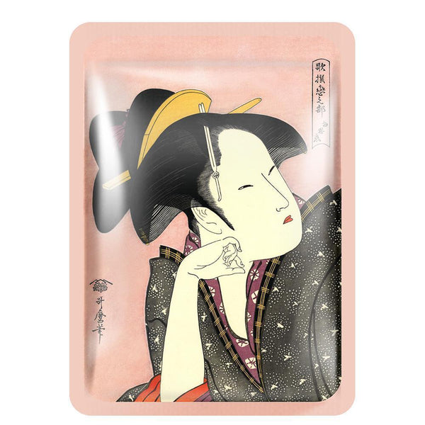 [TKJP00512-04-024]MITOMO Type 4 [JP UKIYOE trial set 24 sheets] Beautiful skin face mask - Made in Japan - Best gift to moisturize your skin.
