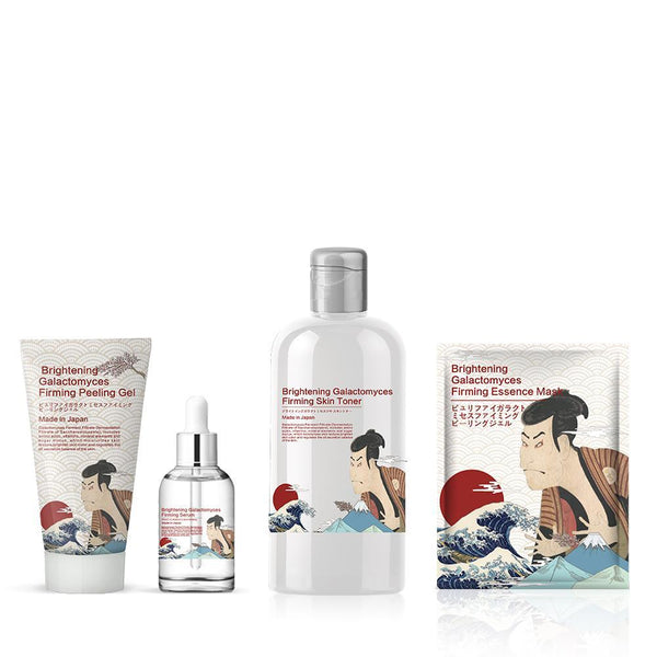 Japan MITOMO Recommended JP007 Series Wholesale Starter Kit Galactomyces Firming Serum(2 boxes) + Skin Toner(2 boxes) + Sheet Mask(2 boxes) [Total 6 Items/Box]