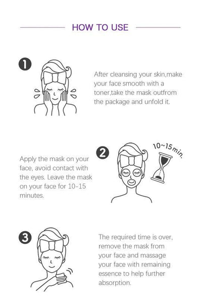 [TKJP00512-04-012]MITOMO Type D [JP UKIYOE trial set 12 sheets] Beautiful skin face mask - Made in Japan - Reward yourself, moisturize your skin.