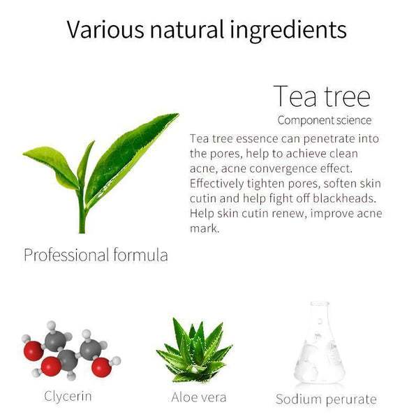 Mitomo Tea Tree Facial Essence Mask JP512-D-1