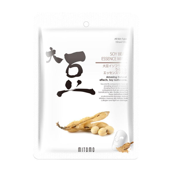 Mitomo Soybean Facial Essence Mask JP512-D-2