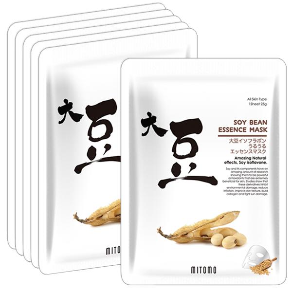 Mitomo Soybean Facial Essence Mask JP512-D-2