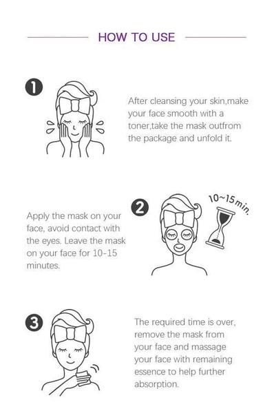 [TKJP00512-01-024]MITOMO Type 1 [JP UKIYOE trial set 24 sheets] Beautiful skin face mask - Made in Japan - Best gift to moisturize your skin.